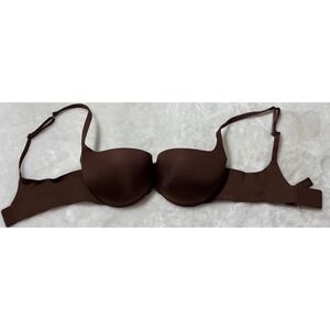 SKIMS Ultimate Push-Up Balconette Bra Cocoa Brown 34C BA-BAL-5486W NWT